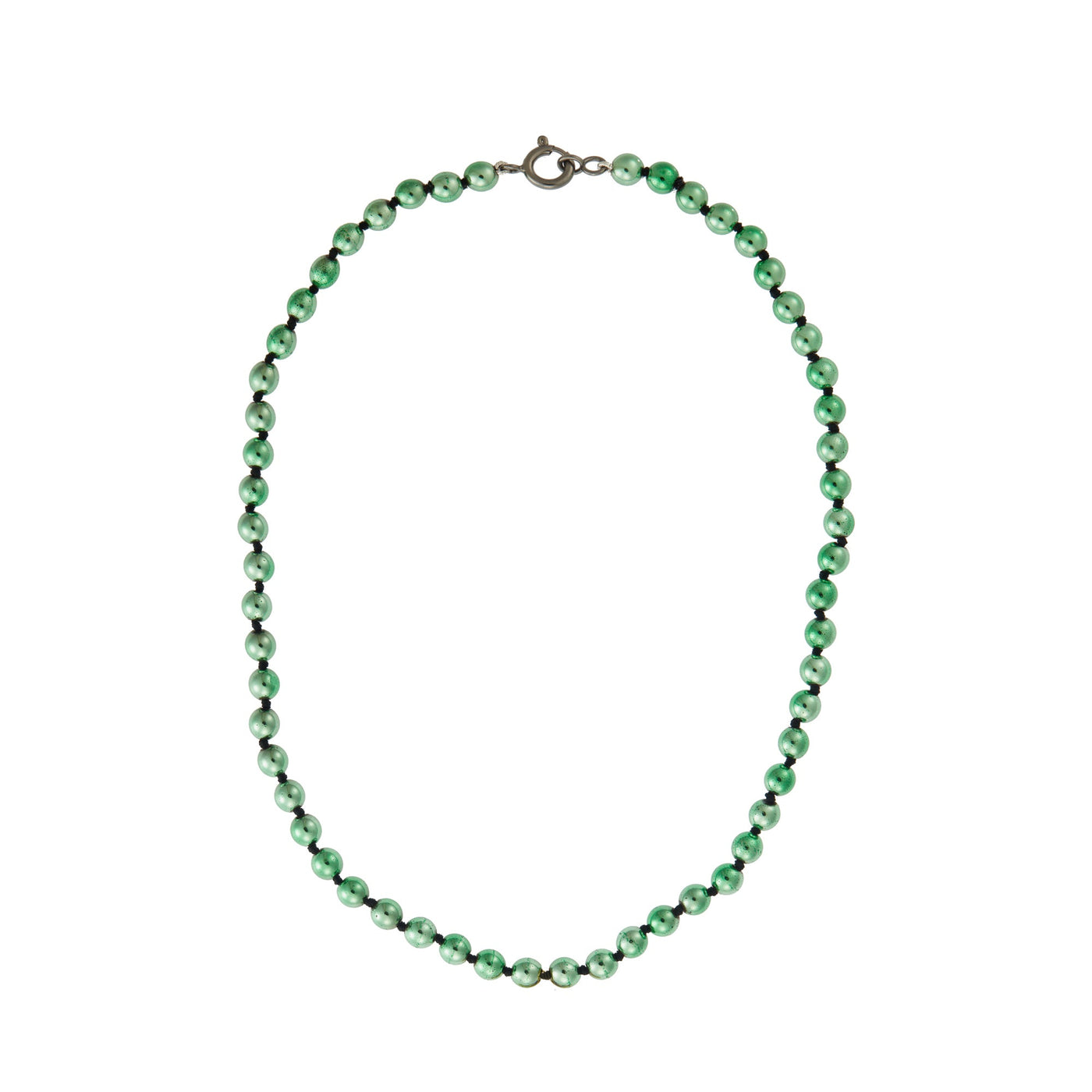 Green Hematite Beads - Eye M Beads - Ileana Makri store